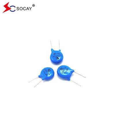 07D série MOV Varistor d'oxyde de métal 07D820K / 07D820KJ Ф7mm 82V Voltage 1200A