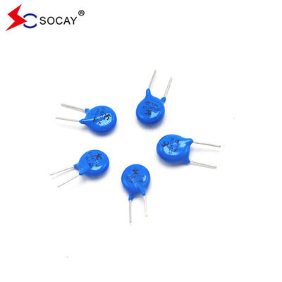 07D série MOV Varistor d'oxyde de métal 07D820K / 07D820KJ Ф7mm 82V Voltage 1200A