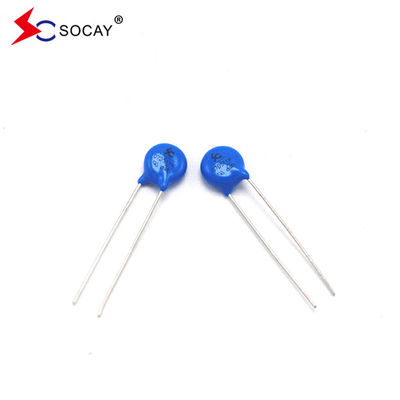 07D série MOV Varistor d'oxyde de métal 07D820K / 07D820KJ Ф7mm 82V Voltage 1200A