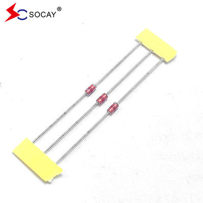 Tubes de décharge en verre au plomb axiale SCA-141N 1.0pF 8/20μS 500A Protécteurs anti-éclairage