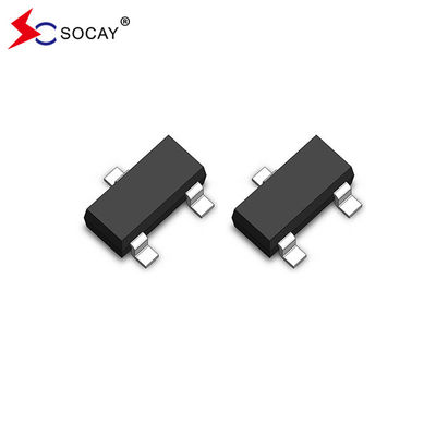 300 mW SMD Diode Zener BZX84C9V1 SOT-23 Zener Plage de tension de 8,5 à 9,6 V