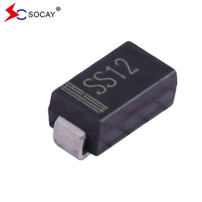 20 V de tension inverse de pointe répétitive SS12A Schottky Diode de barrière SMA