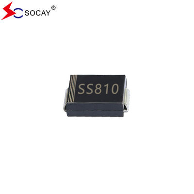 100VRRM Surface Mount Schottky Diode de barrière SS810C 70VRMS Voltage SMC Package