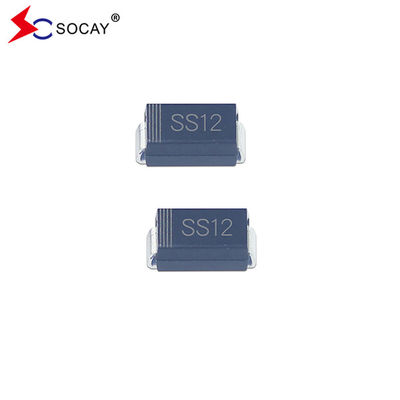 Diode de barrière de Schottky SS12A Réducteurs de Schottky 20V dans le boîtier DO-214AC