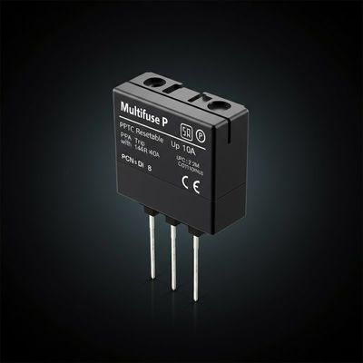 Fuseau PPTC réinitialisable multifuse avec des capacités de démarrage allant jusqu'à 10 A