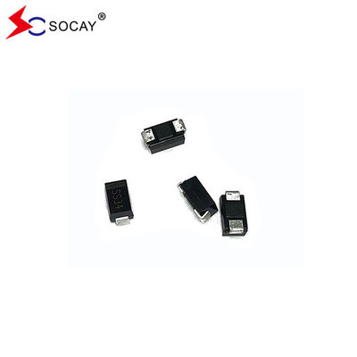 SS34A Diode de barrière de Schottky 28V Voltage RMS maximal 100A Courant de surtension vers l'avant