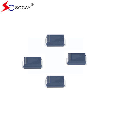 Voltage de blocage de courant continu maximal 100 V Diode de barrière Schottky Paquet SMA à faible perte de puissance