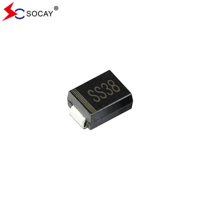 Socay 3A Surge Current SS38B Réducteurs de barrière de Schottky DO-214AA(SMB) Paquet