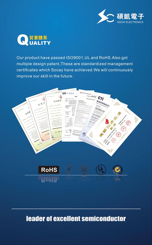 Shenzhen Socay Electronics Co., Ltd. Contrôle de la qualité